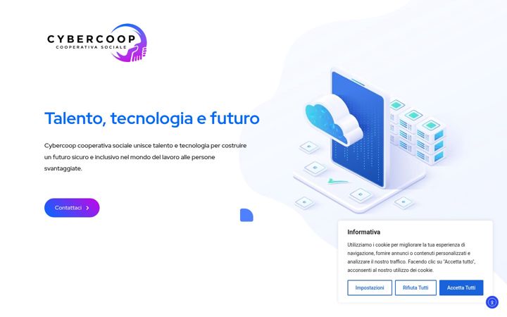 Screenshot of cybercoop.it