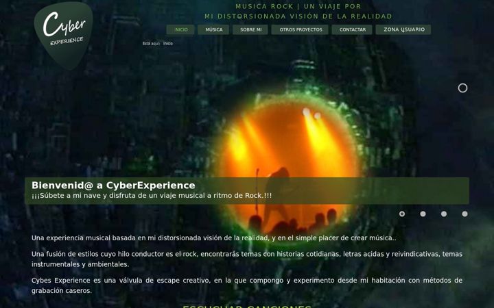 Screenshot of cyberexperience.net