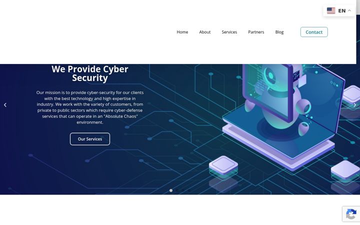 Screenshot of cybergamp.com
