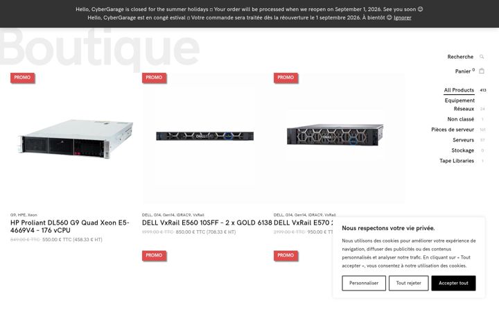 Screenshot of cybergarage.fr
