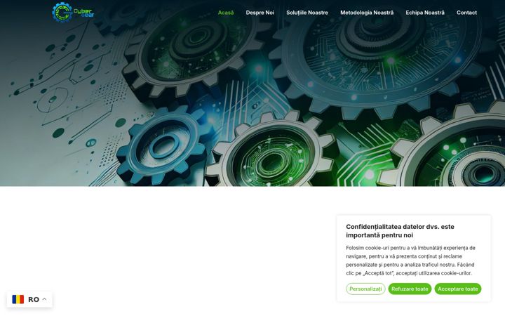 Screenshot of cybergear.ro