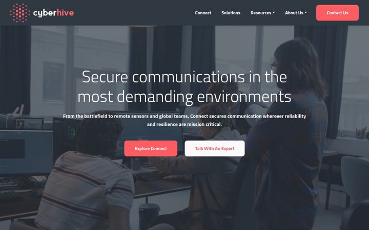 Screenshot of cyberhive.com