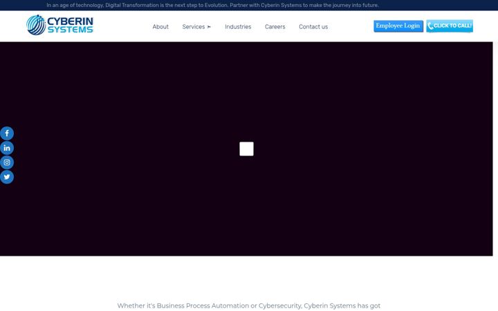 Screenshot of cyberinsys.com
