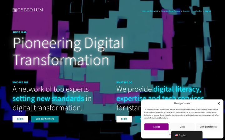 Screenshot of cyberium.de