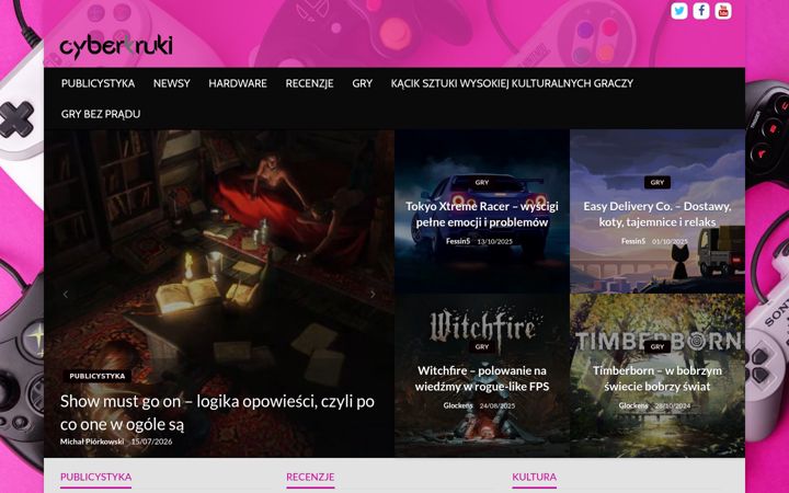 Screenshot of cyberkruki.pl