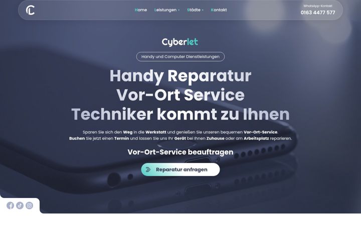 Screenshot of cyberlet.de