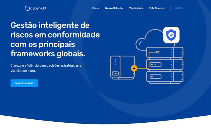 Screenshot of cyberlight.com.br