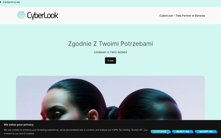 Screenshot of cyberlook.pl