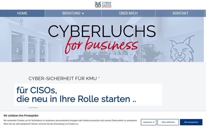 Screenshot of cyberluchs.eu