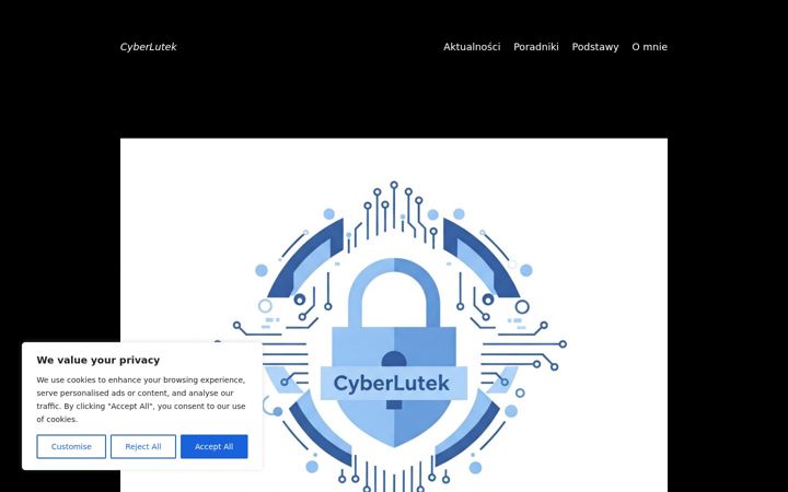 Zrzut ekranu cyberlutek.pl