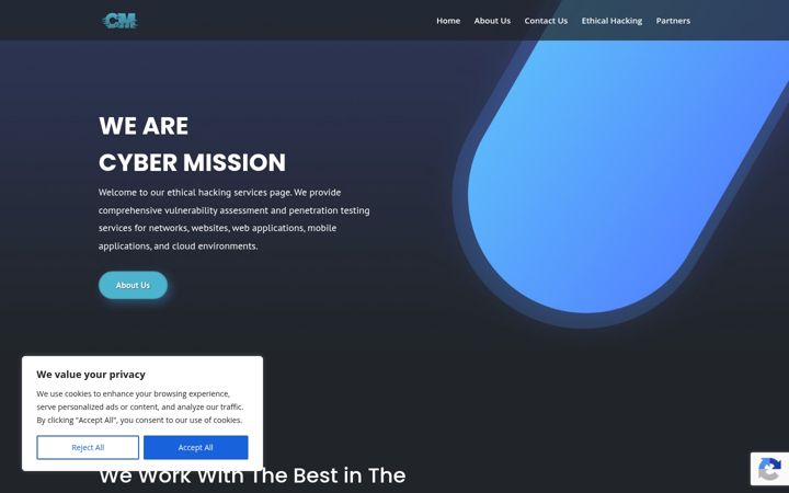 Screenshot of cybermission.hu