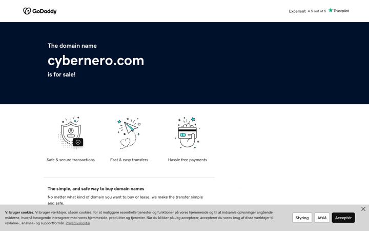 Screenshot of cybernero.com