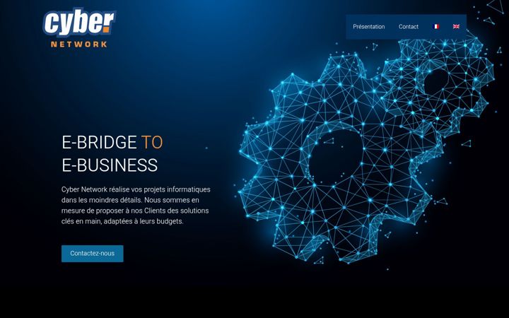 Screenshot of cybernetwork.ch