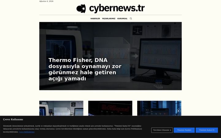 Ekrānuzņēmums no cybernews.tr