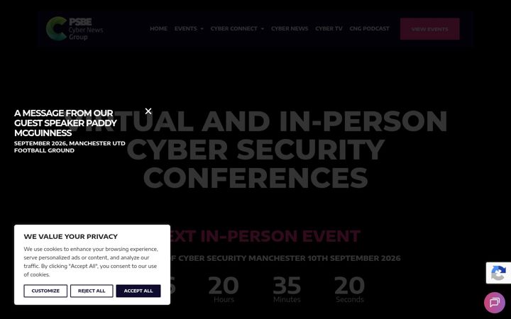 Screenshot of cybernewsgroup.co.uk
