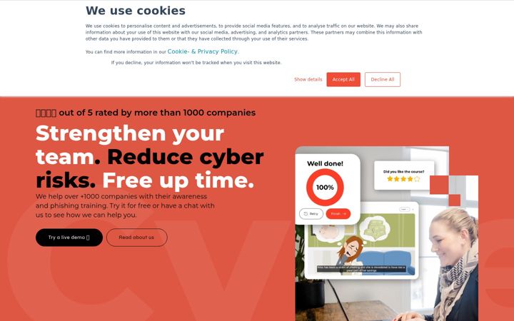 Screenshot του cyberpilot.io