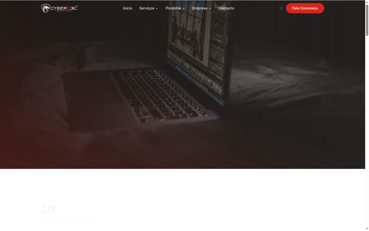 Screenshot of cybers3c.pt