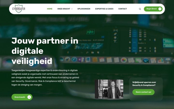 Screenshot ta' cybersafer.nl