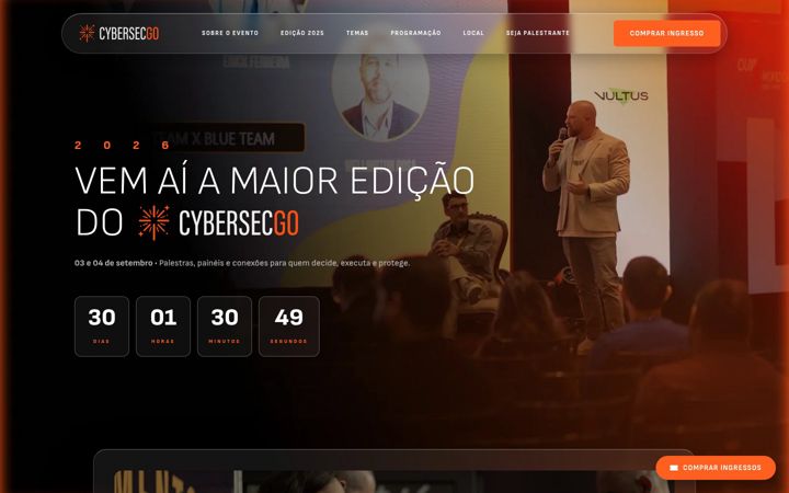 Screenshot of cybersecgo.com.br