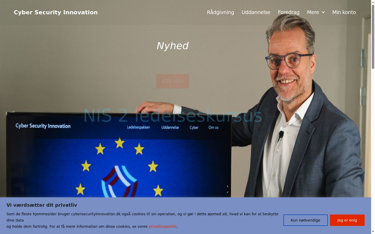 Zrzut ekranu banera zgody wyświetlanego przed jakąkolwiek interakcją