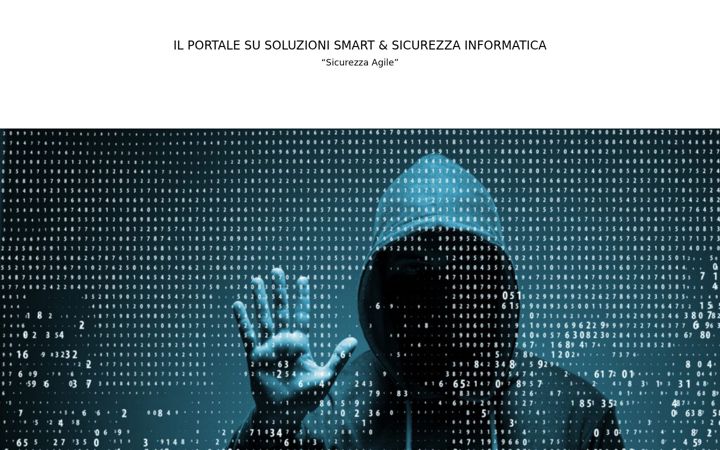 Captură de ecran a cybersecurityitalia.net