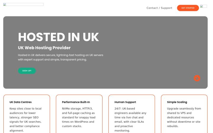 Snímek obrazovky cyberservers.uk