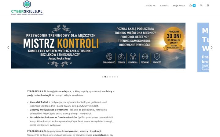 Zrzut ekranu cyberskills.pl