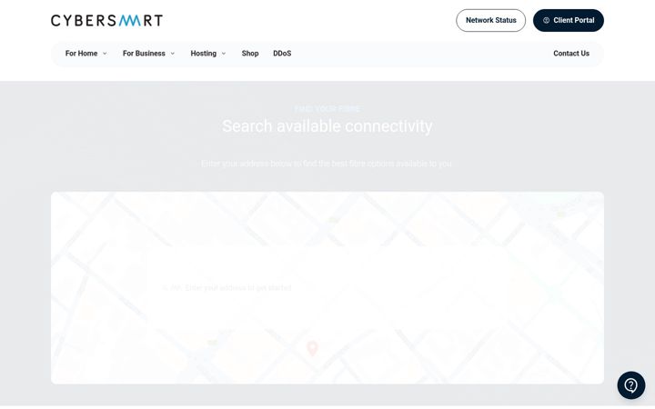 Screenshot of cybersmart.co.za