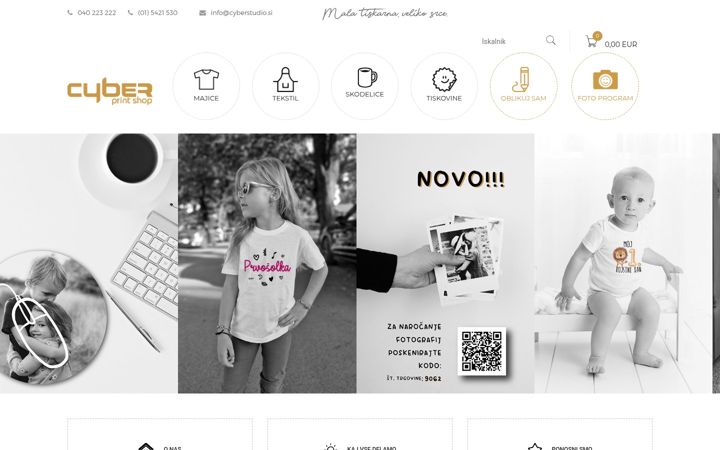 Screenshot di cyberstudio.si