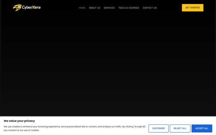 Posnetek zaslona cyberxera.com.au