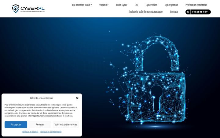 Capture d'écran de cyberxl.fr