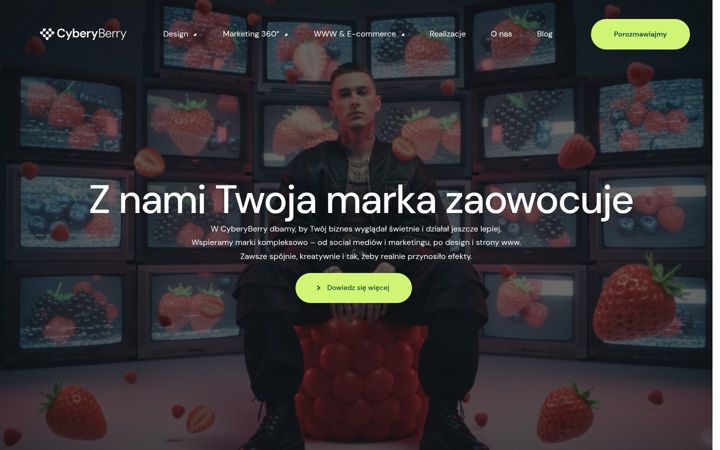 Screenshot of cyberyberry.pl