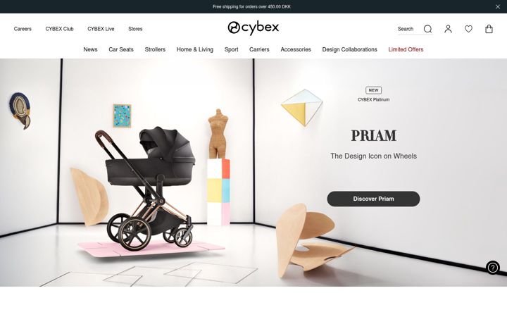 Screenshot του cybex-online.com
