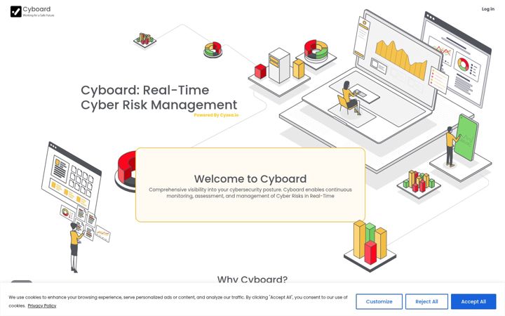 Екранна снимка на cyboard.io
