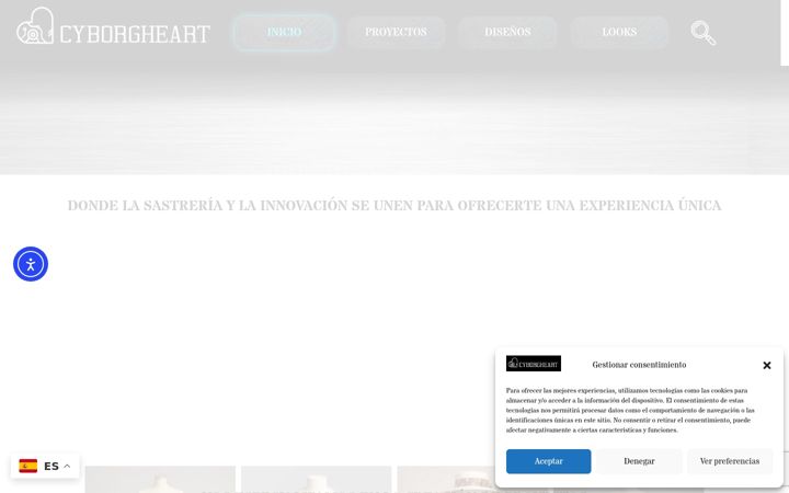 Screenshot of cyborgheart.es