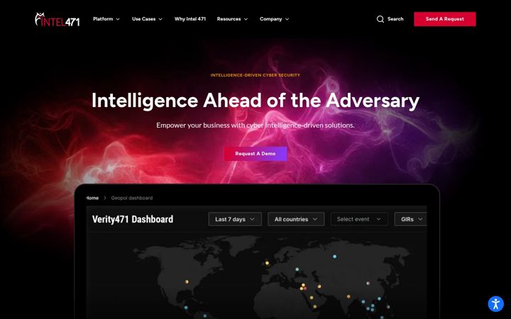 Screenshot of cyborgsecurity.com