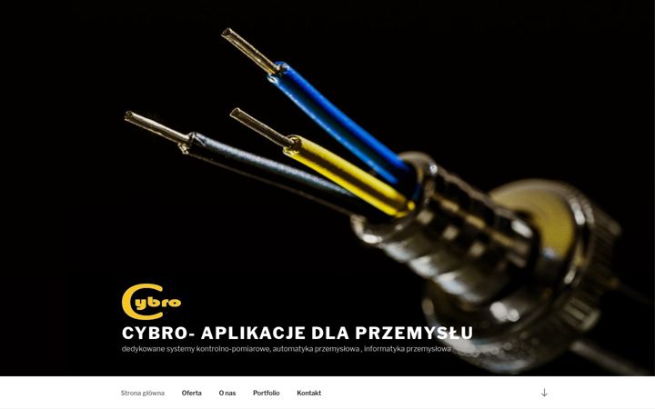 Zrzut ekranu cybro.pl