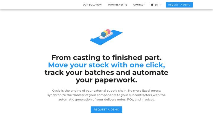 Screenshot of cycle-software.com