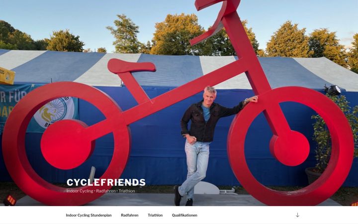 Screenshot of cyclefriends.de