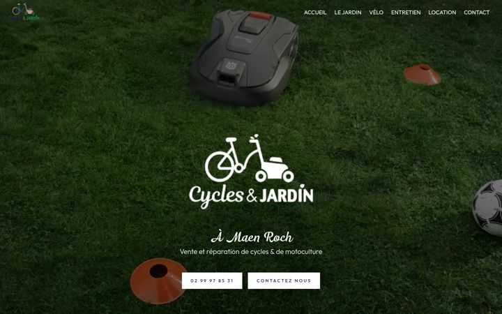 Screenshot van cyclesetjardin.fr