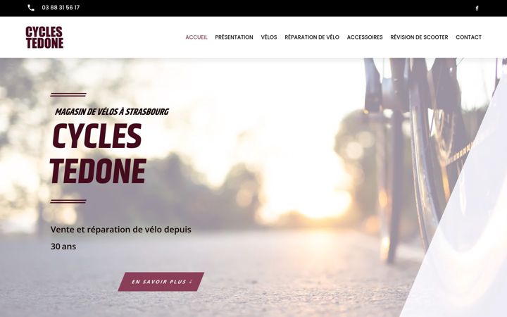 Screenshot van cyclestedone.fr