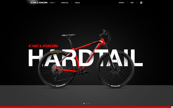 Screenshot of cyclision.com