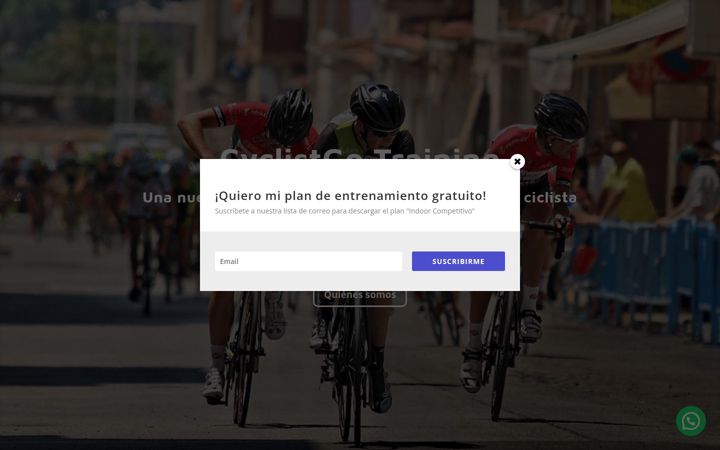 Screenshot of cyclistgo.com