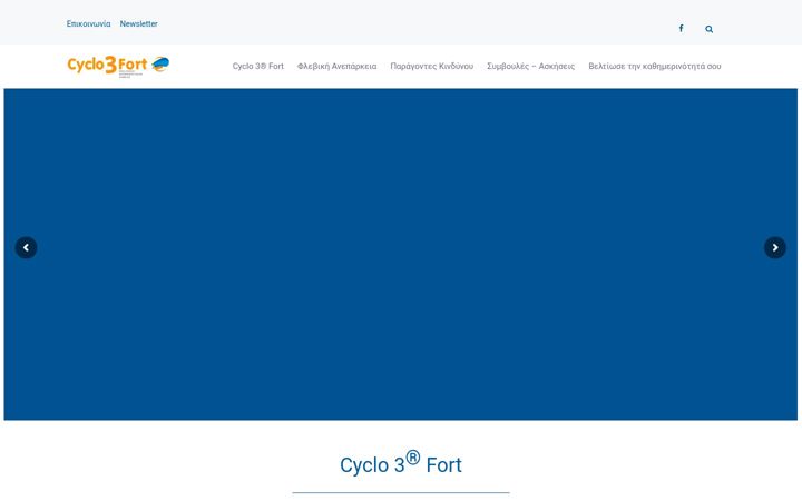 Screenshot of cyclo3fort.gr