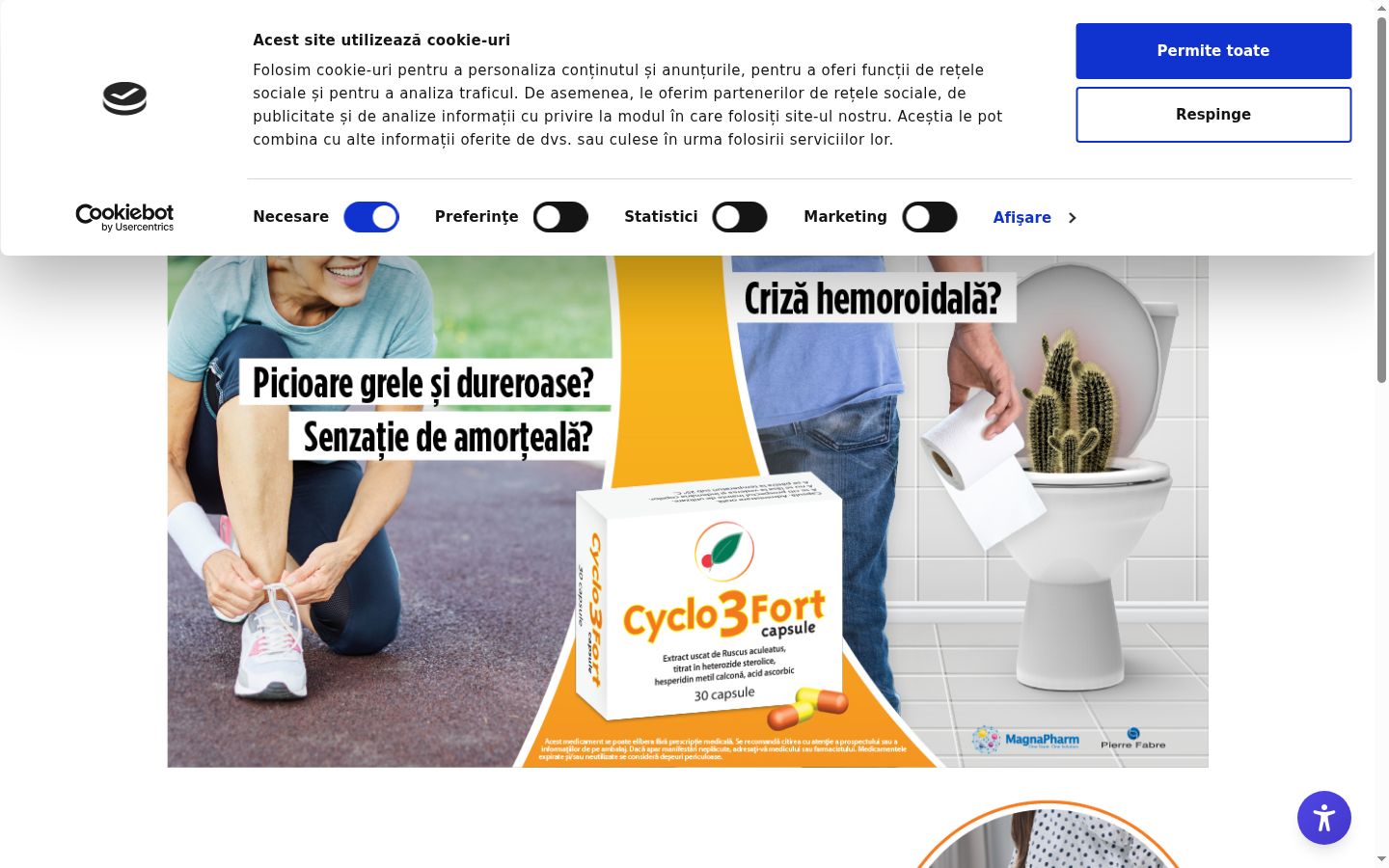 Sutikimo reklamjuostės, rodytos prieš bet kokią sąveiką, ekrano kopija