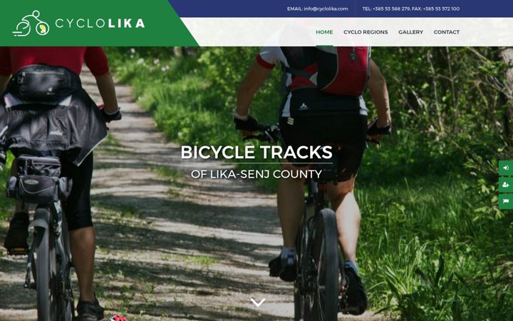 Screenshot of cyclolika.com