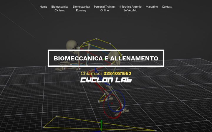 Screenshot of cyclonlab.it