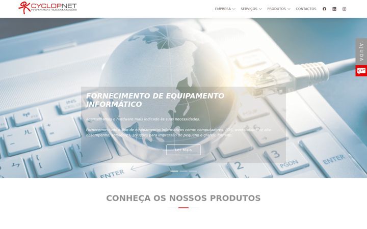 Screenshot of cyclopnet.pt