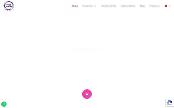 Screenshot of cyclosphera.com