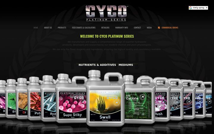 Screenshot of cycoflower.com
